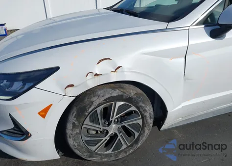 2021 Hyundai Sonata Blue from USA, damaged, VIN KMHL24JJ8MA031465